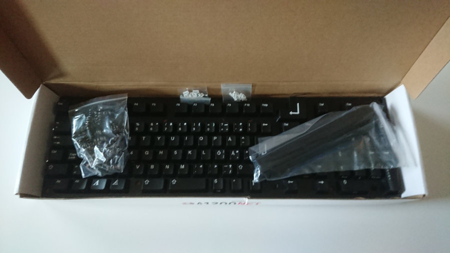 Tangentknappar svart in box SE-FI