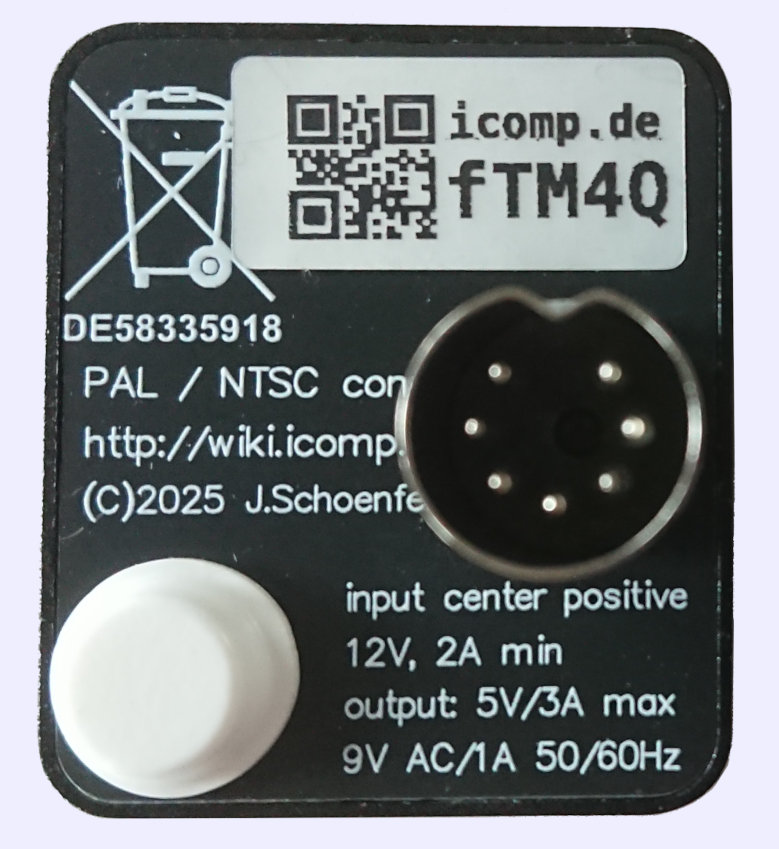 C64 smart supply adapter