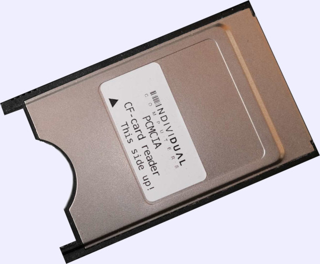 PCMCIA CF Card Reader