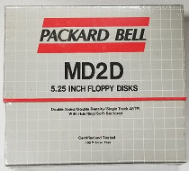 Disketter 5.25 DSDD Packard Bell