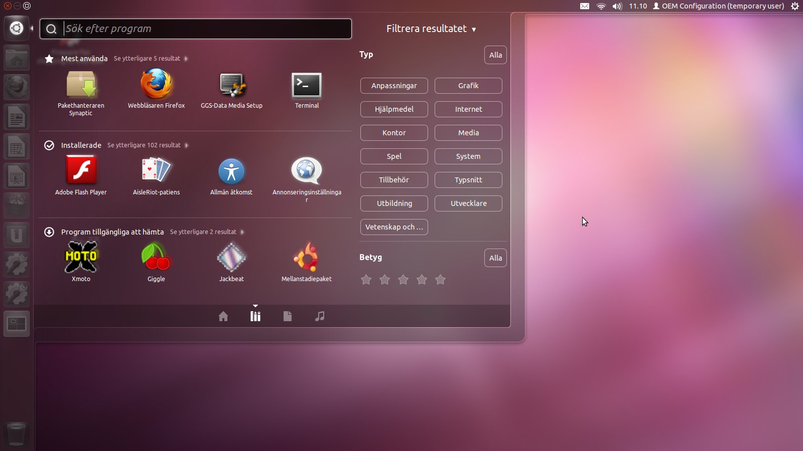 Ubuntu edition 11.10